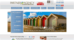 Desktop Screenshot of partneragency.com
